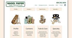 Desktop Screenshot of nagelpaper.com